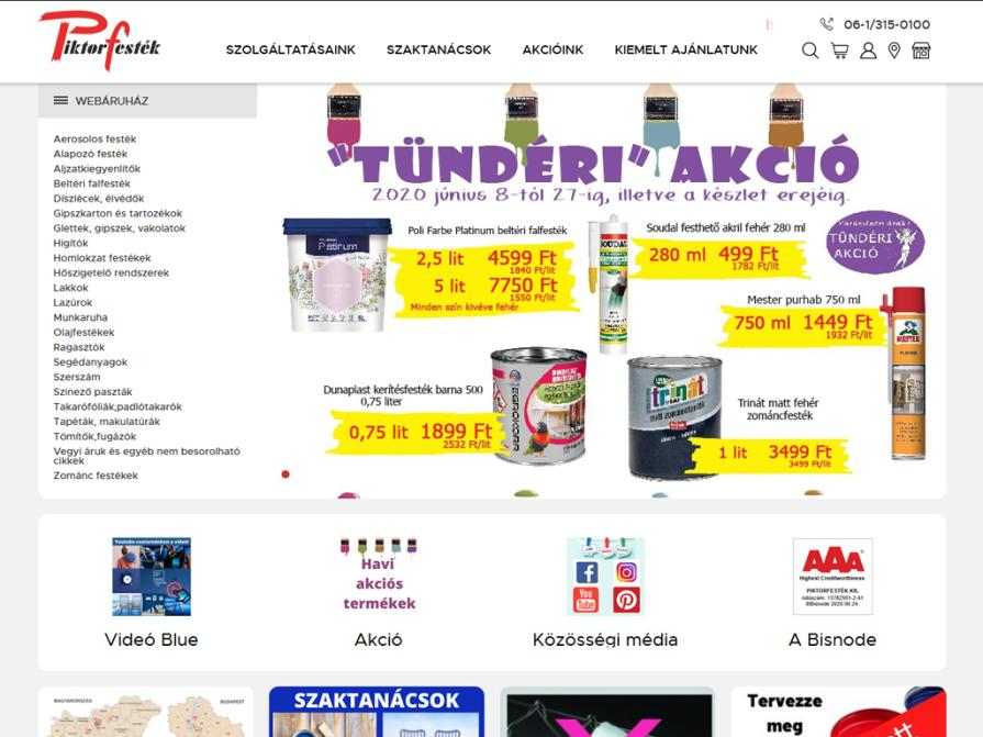 PiktorFesték webáruház